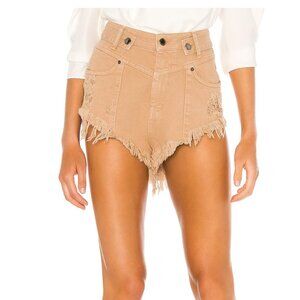 NWT Tessa Shorts retrofete camel